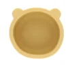 Bol ours silicone moutarde