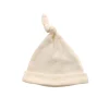 Bonnet bébé crème pointelle