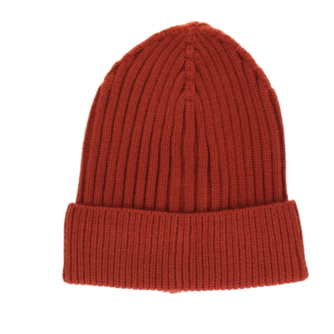Bonnet côtelé terracotta adulte