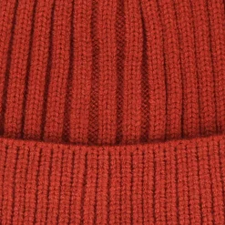 Bonnet côtelé terracotta adulte