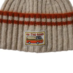 Bonnet enfant beige - Road trip