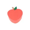 Boîte à goûter en silicone pomme