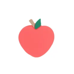 Boîte à goûter en silicone pomme