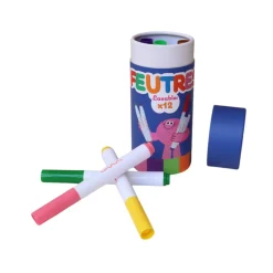 Boîte de 12 feutres lavables