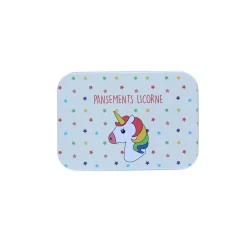 Boîte de 24 pansements licorne