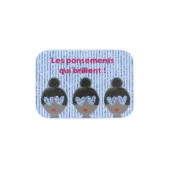 Boîte de 30 pansements paillettes