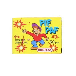 Boîte de 50 pétards pif paf