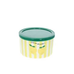 Boîte de conservation avec couvercle citrons