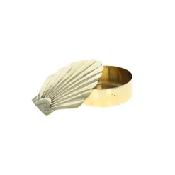 Boîte dorée coquillage