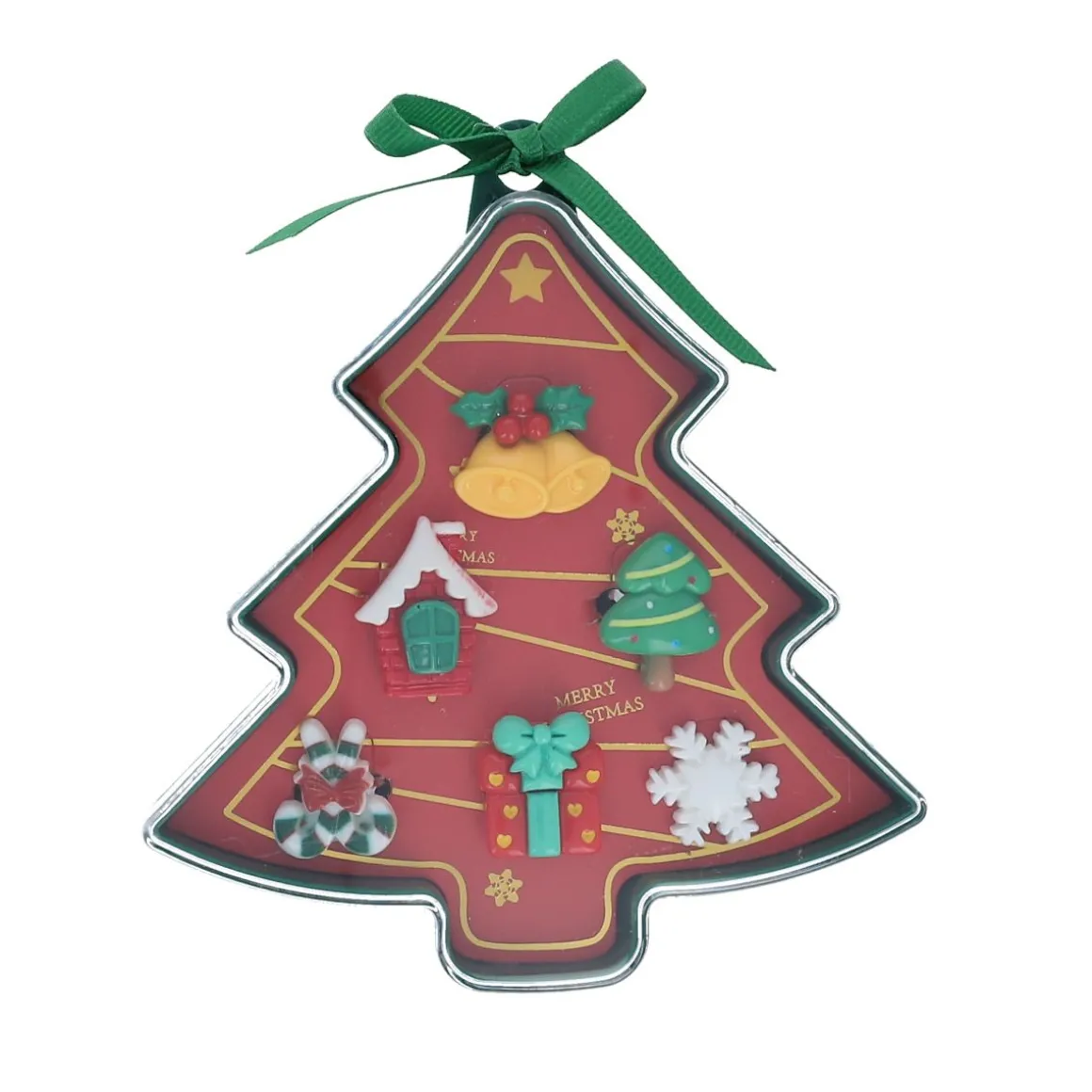 Boîte sapin de Noël 6 bagues