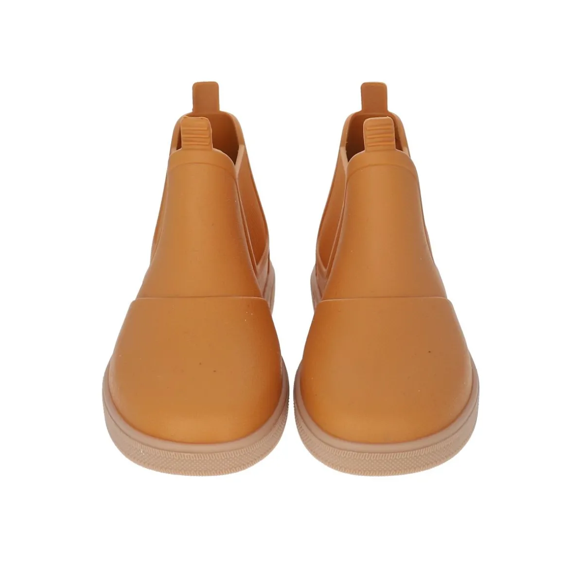 Bottes de pluie enfant ocre et beige