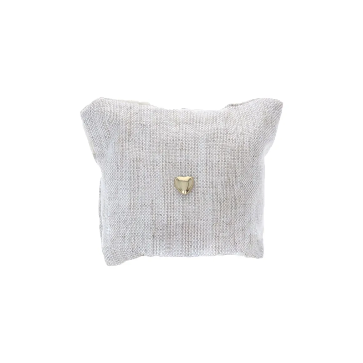 Boucle d'oreille cœur doré