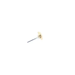 Boucle d'oreille cœur doré
