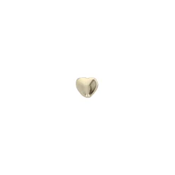 Boucle d'oreille cœur doré