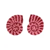 Boucles d'oreilles en perles coquillage clips - Procida