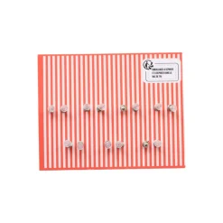 Boucles d'oreilles enfant puces semainier
