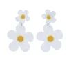 Boucles d'oreilles marguerites