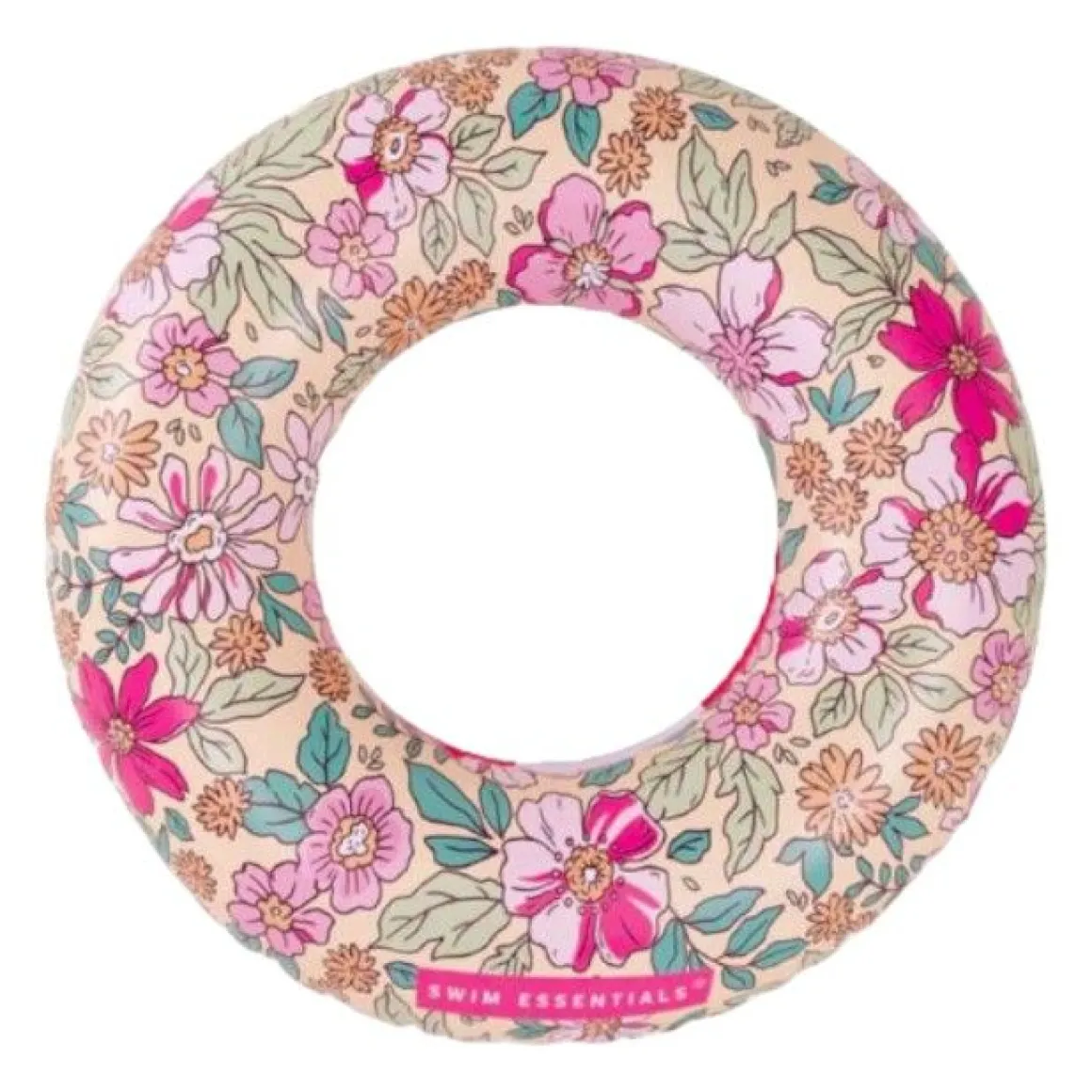 Bouée gonflable à fleurs 55cm