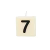 Bougie chiffre 7