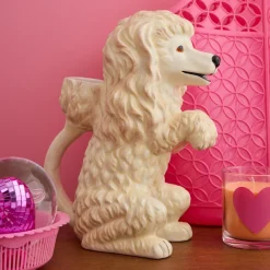 Bougie cœur rose à la fleur d'oranger