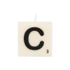 Bougie lettre C