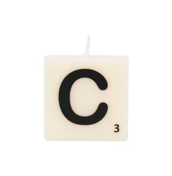 Bougie lettre C