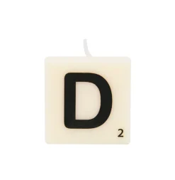 Bougie lettre D