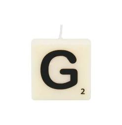 Bougie lettre G