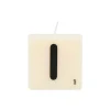 Bougie lettre i