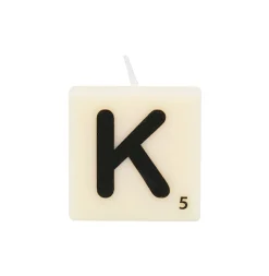 Bougie lettre K