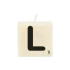 Bougie lettre L