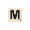 Bougie lettre M