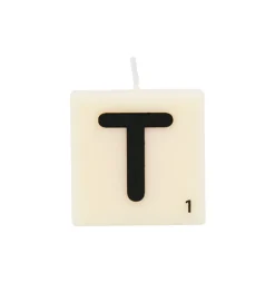 Bougie lettre T