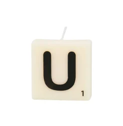 Bougie lettre U