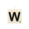 Bougie lettre W