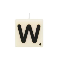 Bougie lettre W