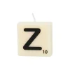 Bougie lettre Z