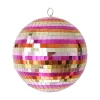 Boule à facettes disco arc-en-ciel 25 cm