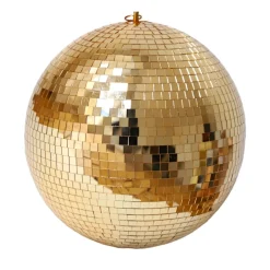 Boule à facettes disco mordorée 30 cm