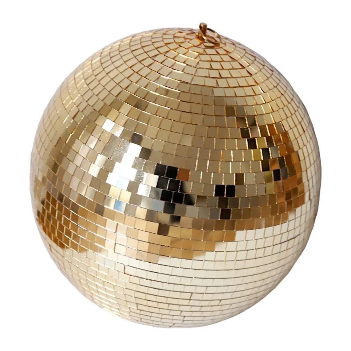 Boule à facettes disco mordorée 30 cm