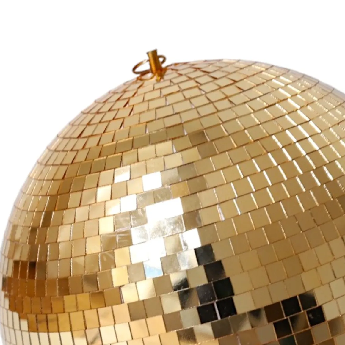 Boule à facettes disco mordorée 30 cm