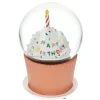 Boule à neige anniversaire