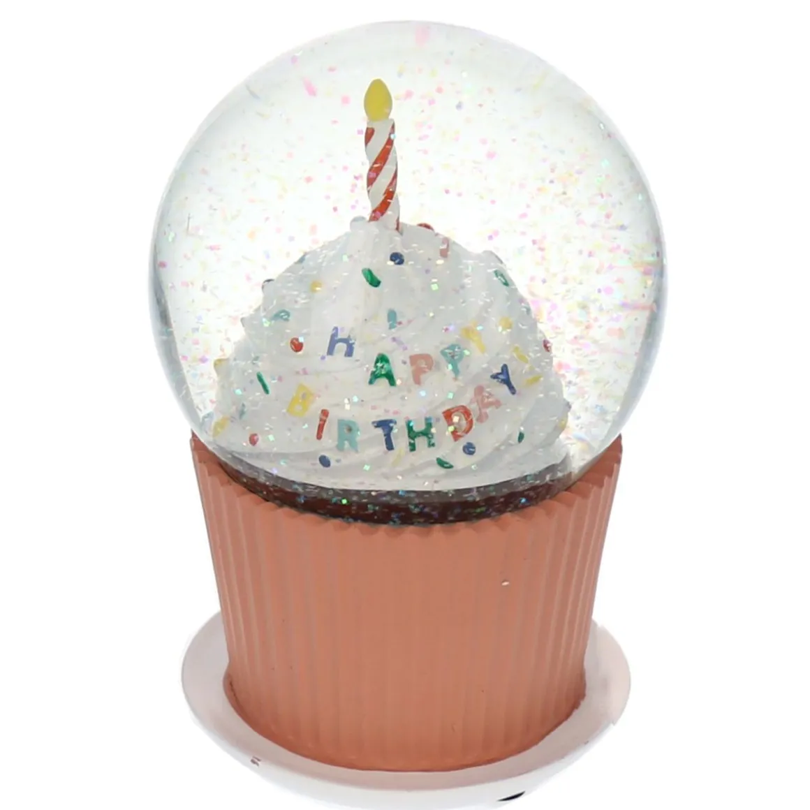 Boule à neige anniversaire