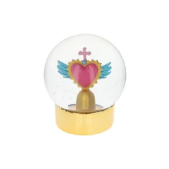 Boule à neige cœur ex voto