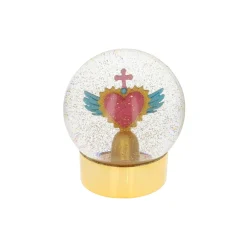 Boule à neige cœur ex voto