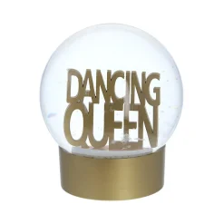 Boule à neige Dancing Queen dorée