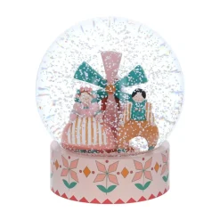 Boule à neige danseurs folk - Folk d'été