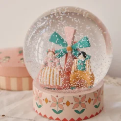 Boule à neige danseurs folk - Folk d'été