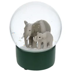 Boule à neige éléphants