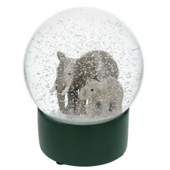 Boule à neige éléphants